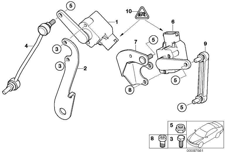 BMW純正ソケットハウジング6 pol。 1シリーズ5シリーズ7シリーズX1 X3 X6 Z3 Z4 Z8 MINI（61138383300）| 61138383300
