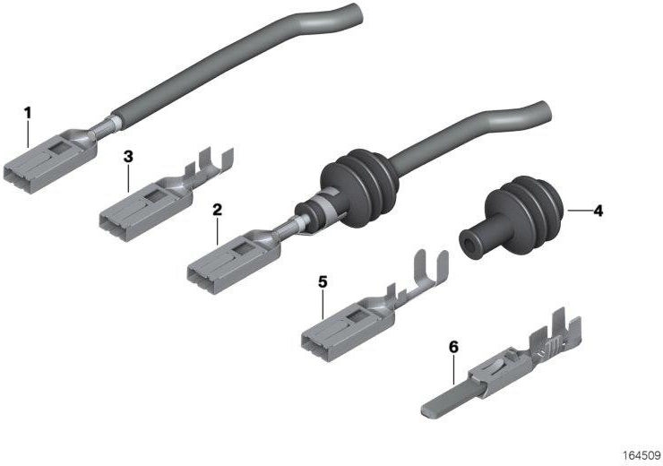 BMW本物の修道院連絡先SLK 2.8 ELA1.5mm²AG（61139123747）| 61139123747