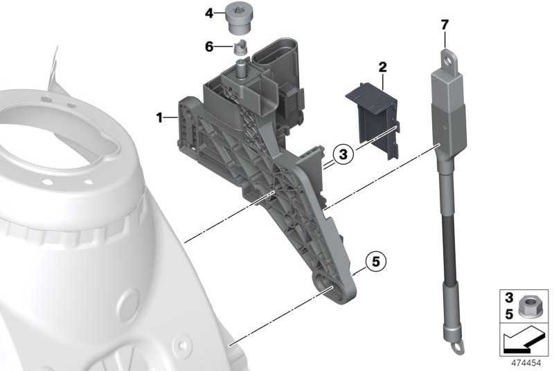 BMW本物のディストリビューター外部スタートアップセンター400-600W 1シリーズ4シリーズ（61149356158）| 61149356158