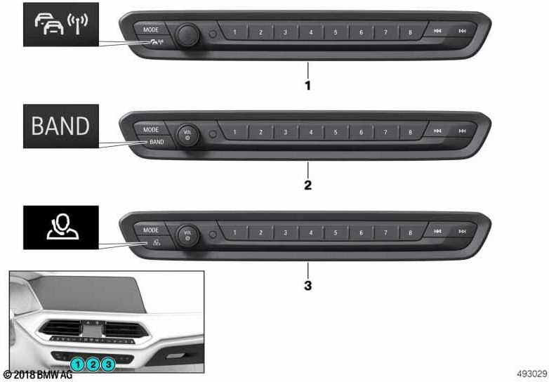 BMW本物のコントロールユニットオーディオ（61317949333）| 61317949333
