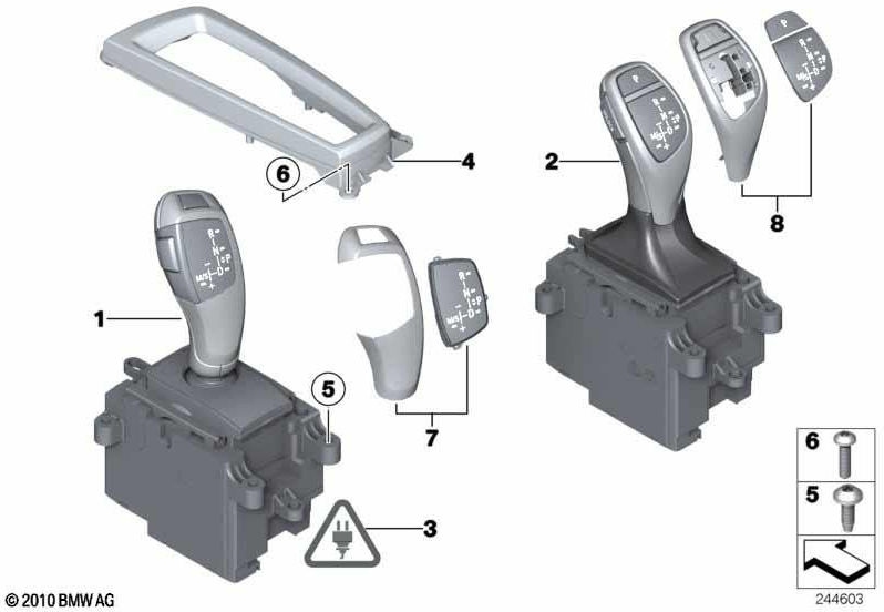 BMW本物のギャングセレクタースイッチ（61317950402）| 61317950402