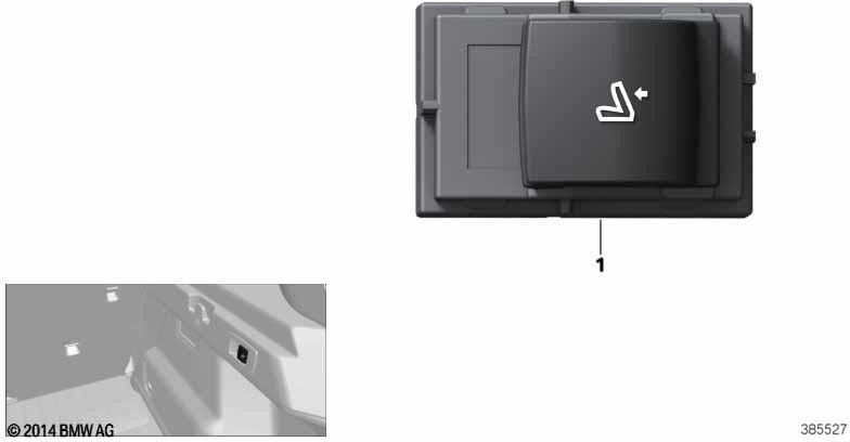 BMW左の本物のスイッチバックレスト（61319290728）| 61319290728