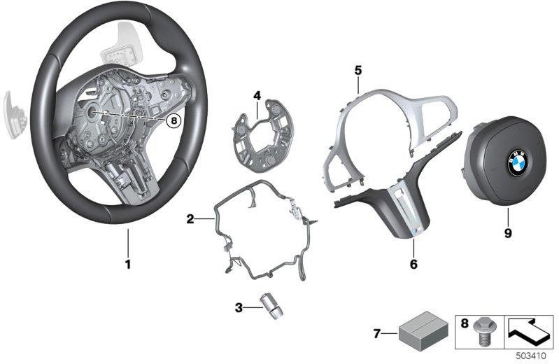 BMW本物のhistenplatte（61319882774）| 61319882774