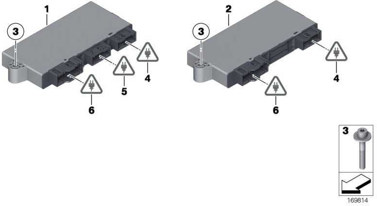 BMW純正コントロールユニットCAS4 7シリーズX3 6シリーズX4（61356809372）| 61356809372