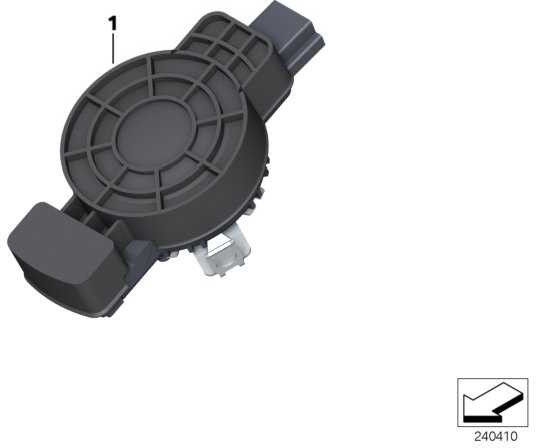 BMW純正センサーレイン/ライト/ソーラー/フィッティングHUD 3シリーズX5 2シリーズX6 X1 I8（61356814596）| 61356814596
