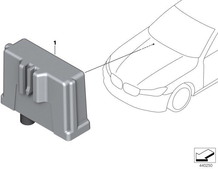 BMW純正近距離フィールドコミュニケーションNFC（61356821593）| 61356821593