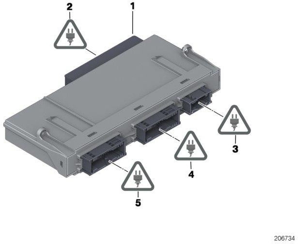 BMW純正コントロールユニットJunctionBox Electronics 3（61356992425）| 61356992425
