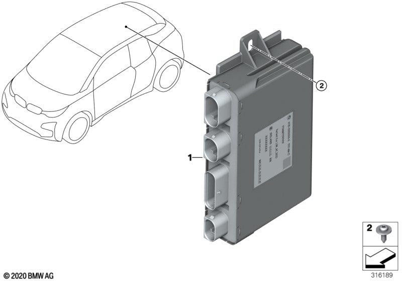BMW純正コントロールユニットロードインターフェイスモジュールLIM（61359454319）| 61359454319