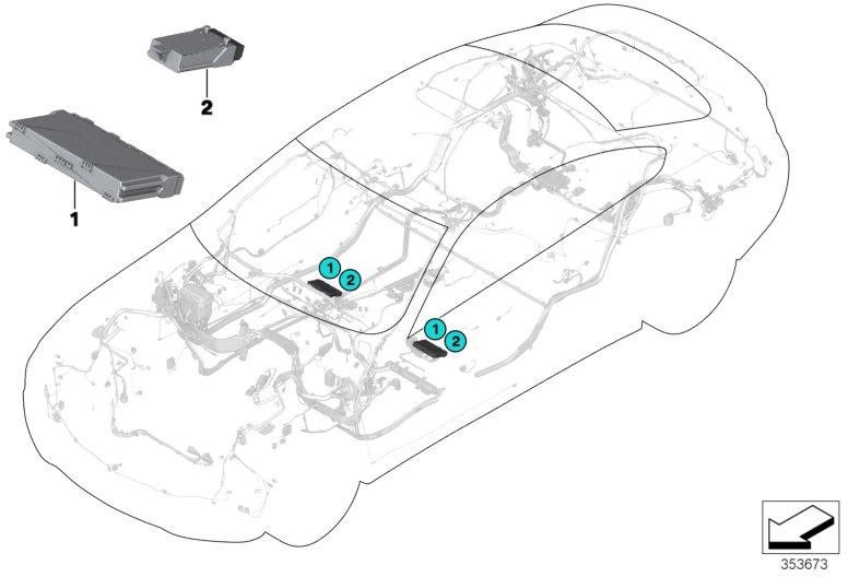BMW純正シートモジュール（61359459682）| 61359459682
