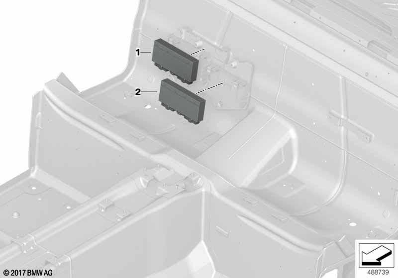 BMW純正カブリオバーカバーマスター（61359464656）| 61359464656
