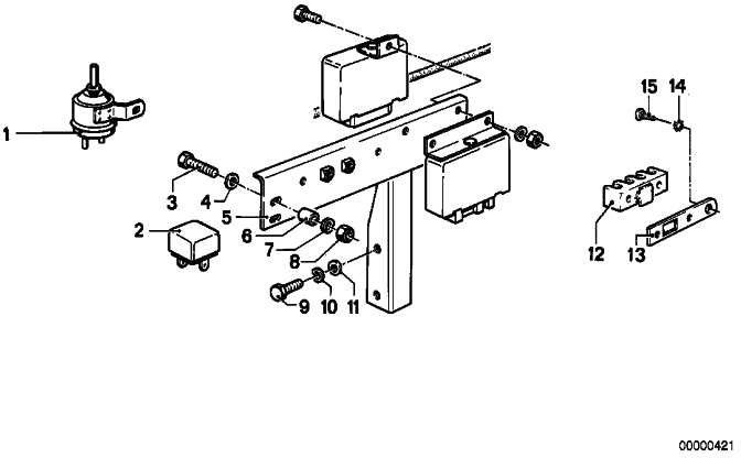 BMW純正Relais Wechsler Signal Violet 3シリーズ7シリーズ8シリーズM1 Z3 Z4 Z8 MINI（61361388911）| 61361388911