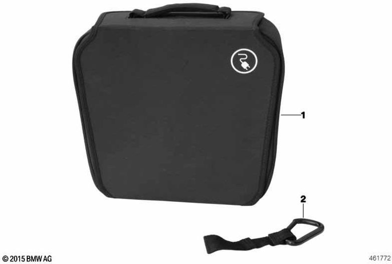 BMW本物のバッグ標準充電ケーブル2.0（61449468965）| 61449468965