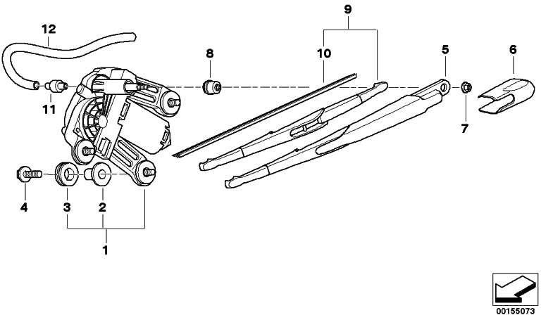 BMW本物のwicharm heck disc mini（61627129279）| 61627129279