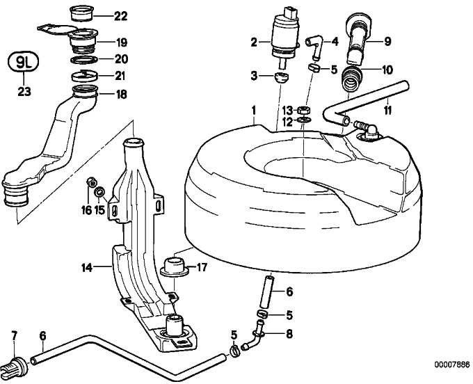 BMW本物の蓋3シリーズ（61671392598）| 61671392598