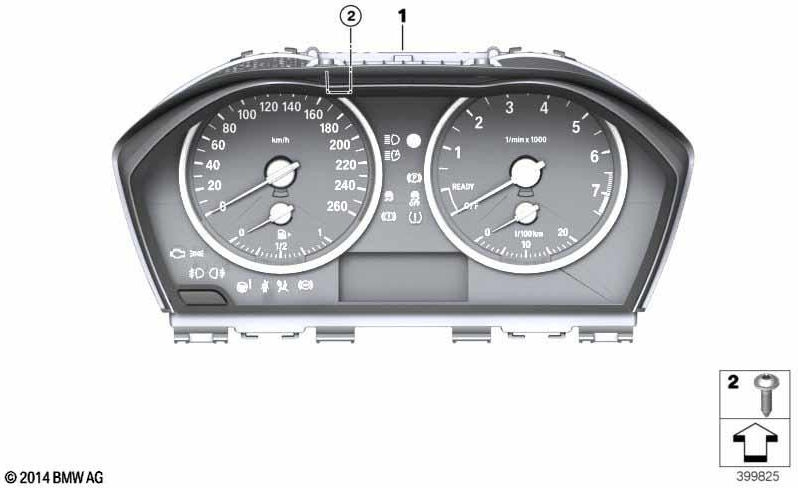 BMW純正楽器の組み合わせKMH（62105A03E63）| 62105A03E63