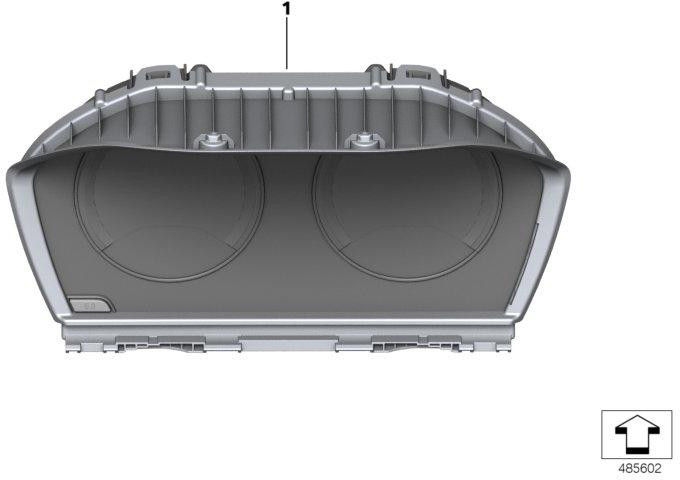 BMW本物の楽器の組み合わせKMH（62105A3B670）| 62105A3B670
