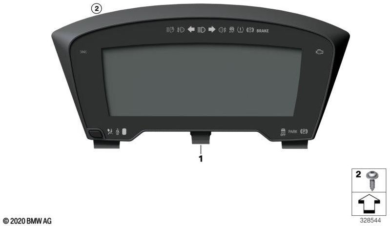 BMW純正楽器の組み合わせ（62108733338）| 6210873338