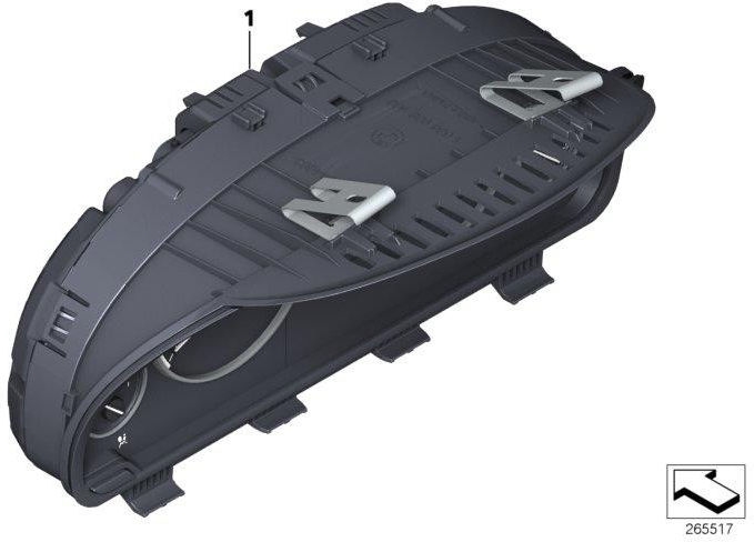 BMW本物の楽器の組み合わせkm/h（62108794196）| 62108794196