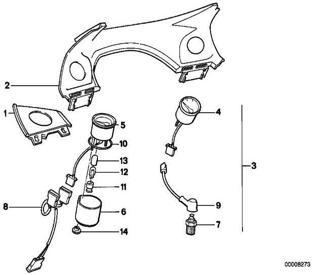 BMW本物の補足セット追加機器K589（62132305116）| 62132305116