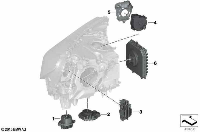 BMW本物のカバーファン（63117408684）| 63117408684