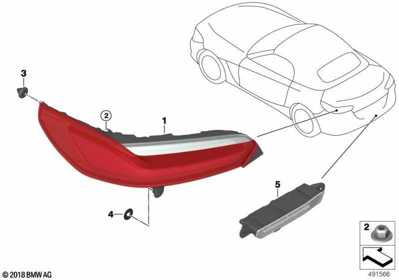 BMW本物のセットディヒトシール（63219492460）| 63219492460