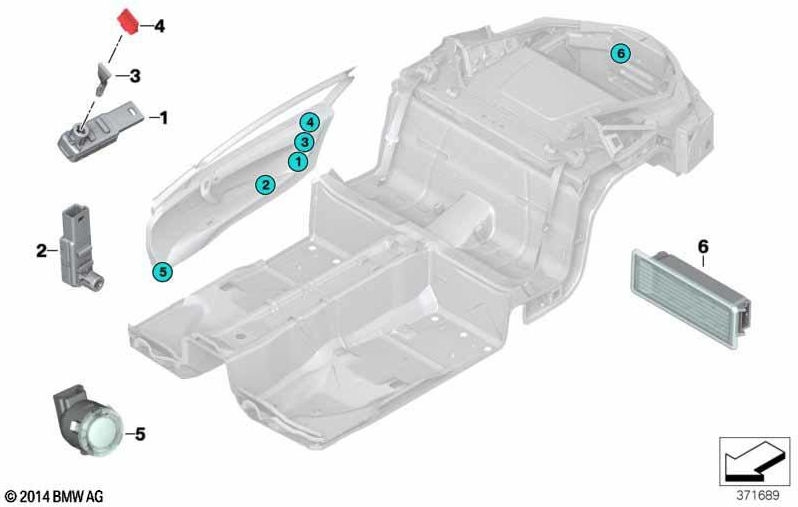 右側のBMW本物のランプ（63316993774）| 63316993774