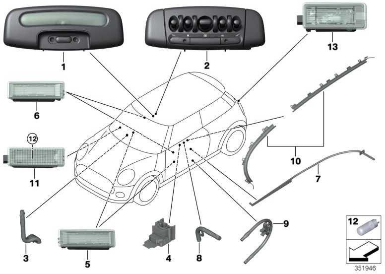 BMW純正LEDモジュールMINI（63319263454）| 63319263454
