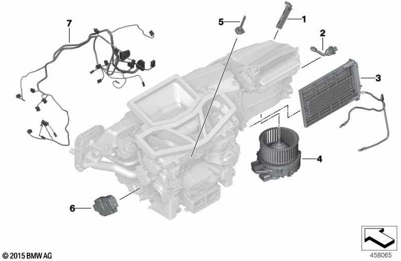 BMW本物のBläse（64116836881）| 64116836881