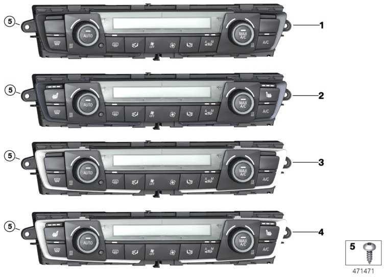 BMW本物のコントロールユニット気候自動ハイ1シリーズ4シリーズ2シリーズ（64119354146）| 64119354146