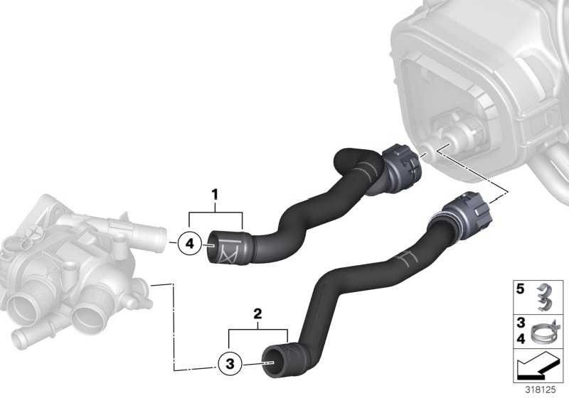BMW純正ホースモータープレットラジウムミニ（64217606001）| 64217606001
