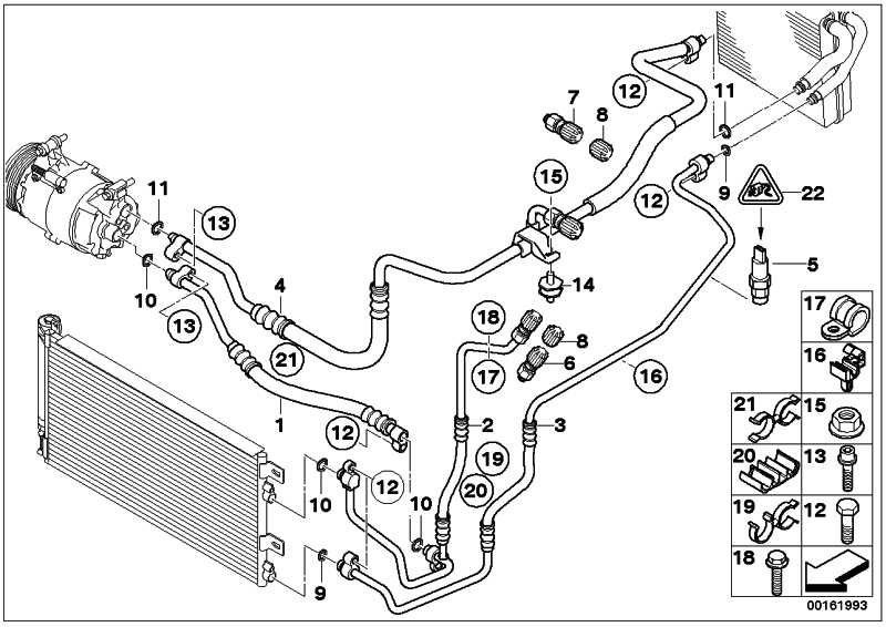 BMW本物の印刷Leauコンプレッサーコンデンサミニ（64531504536）| 64531504536