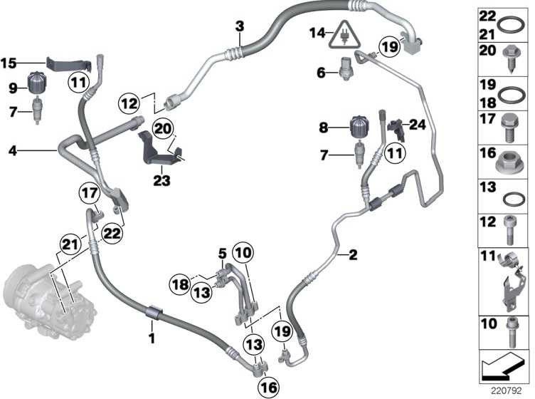 BMW純正印刷導体コンデンサー部門ミニ（64539224863）| 64539224863