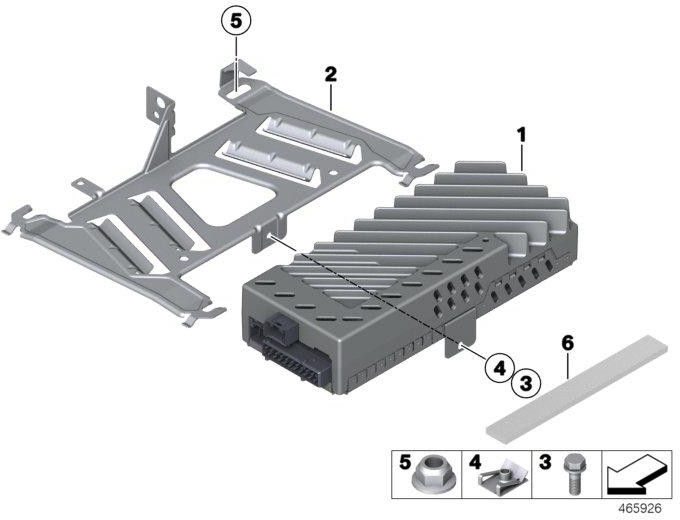 BMW純正増幅器HIFIシステム（65122622759）| 65122622759