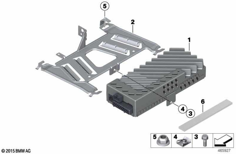 BMW純正増幅器HIFIシステム（65122622761）| 65122622761