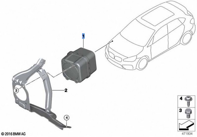 BMW純正車両サウンドジェネレーターVSG（65125A355B1）| 65125A355B1