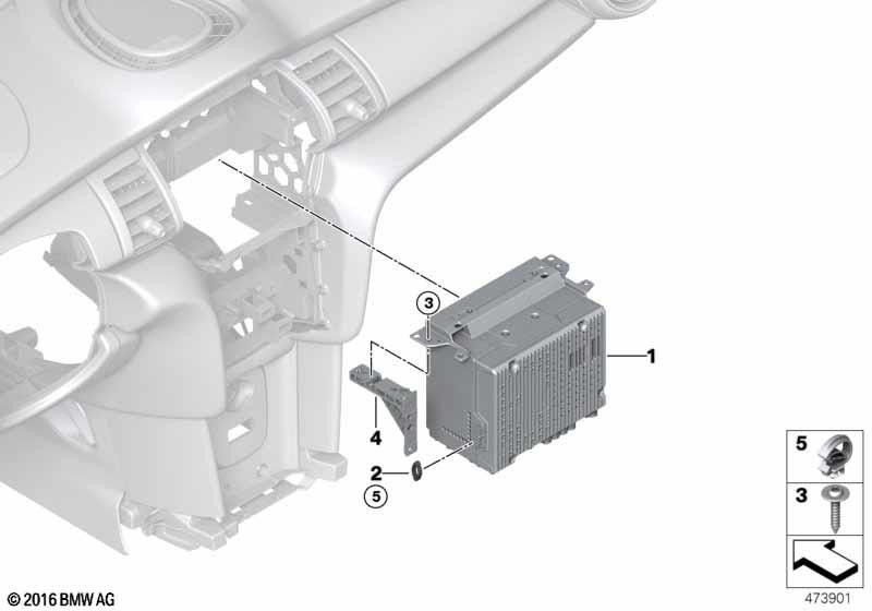 BMW純正ヘッドユニットハイ2（65128802926）| 65128802926
