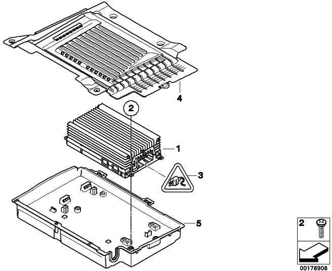 BMW本物のアンプHifiシステムHarman Kardon Mini（65129388960）| 65129388960
