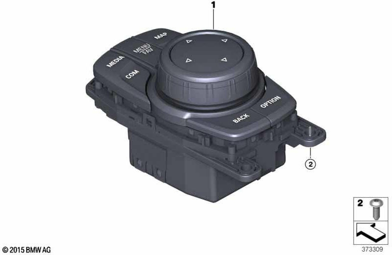 BMW本物のコントローラー（65825A14E63）| 65825A14E63