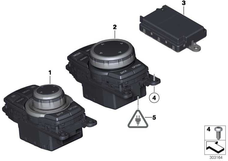 BMW Genoine Controller 1シリーズ4シリーズX1 X3 X4 X5 X6（65829381678）| 65829381678