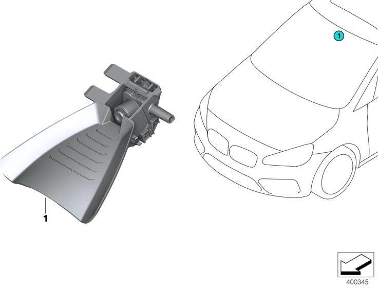 BMW純正カファスカメラ（66519458737）| 66519458737