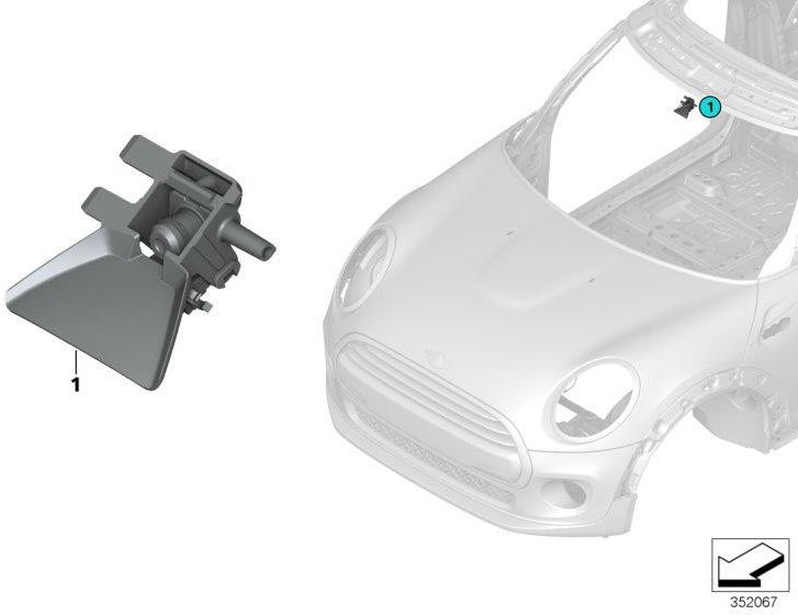 BMW純正カファスカメラ（66519458743）| 66519458743