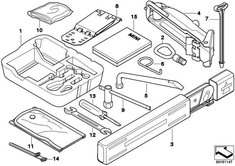 BMW Miniの本物の強制送還（711111501931）| 71111501931