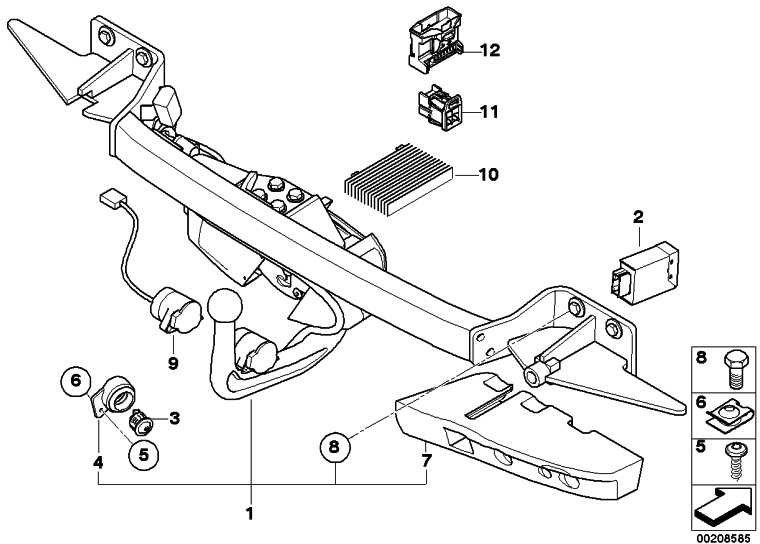 BMWフレーム5シリーズx3 x4（71606884467）の本物の折りたたみバルグ| 71606884467