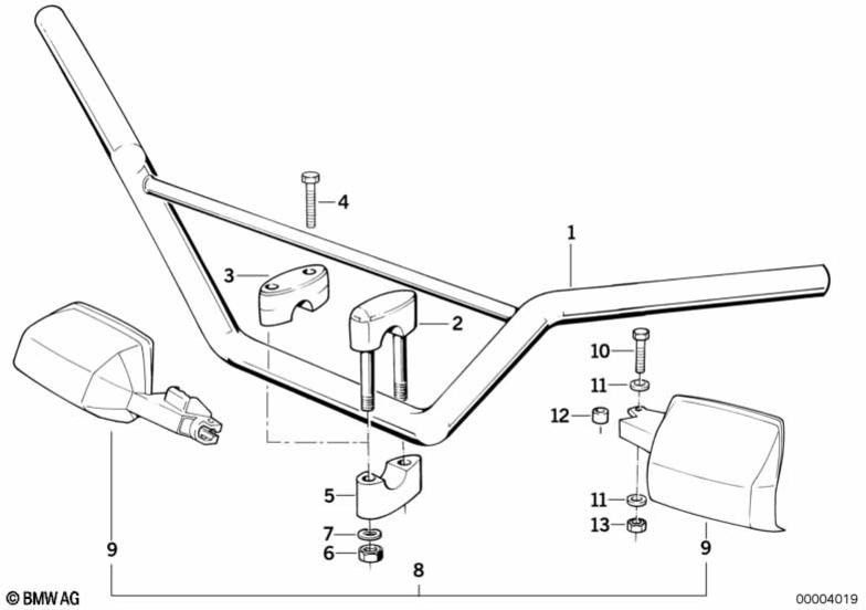 BMW左ブラックの本物の手の保護（71609062048）| 71609062048