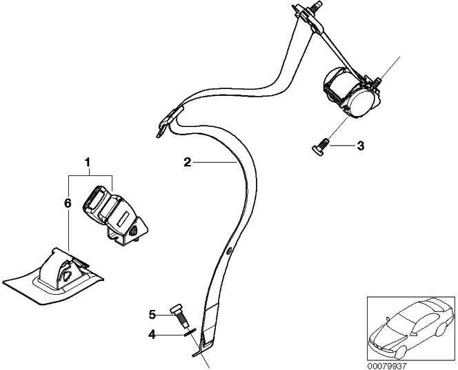 BMW本物のUntergurt Mitte Mini（72112752698）| 72112752698