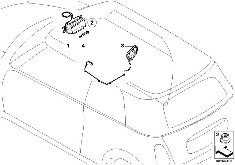 BMW本物のスペーサー（72126982979）| 72126982979