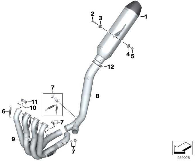 BMW本物のクランプクランプM8X35 ISA R55（771118561527）| 77118561527