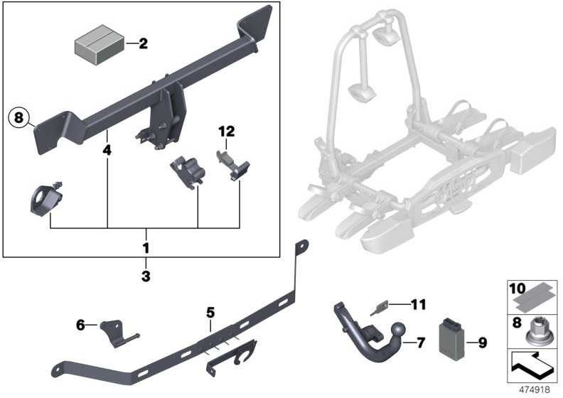 BMW本物のシーリングコンポジット155x30 mm 6シリーズ（82712358574）| 82712358574
