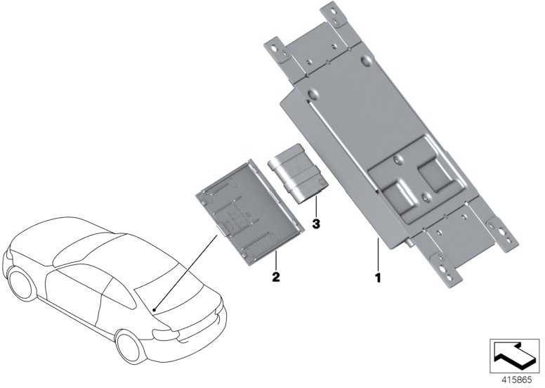 BMW本物のテレマティクスコントロールユニット1シリーズミニ（84109342080）| 84109342080