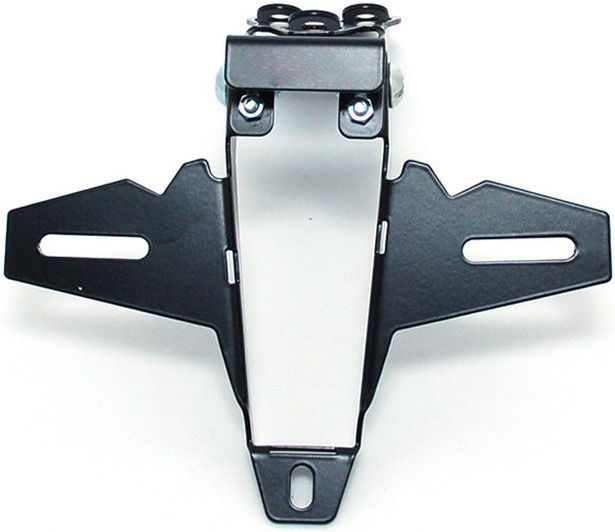 Bodis Exhaust License plate bracket 2010-, Stainless Steel Black Powder-Coated | HCBR1000-022 - Webike Thailand